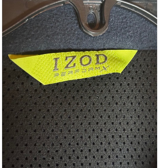 IZOD Performax Mens XL Blue Fleece 1/4‎ Zip Pullover Jacket - Picture 4 of 13